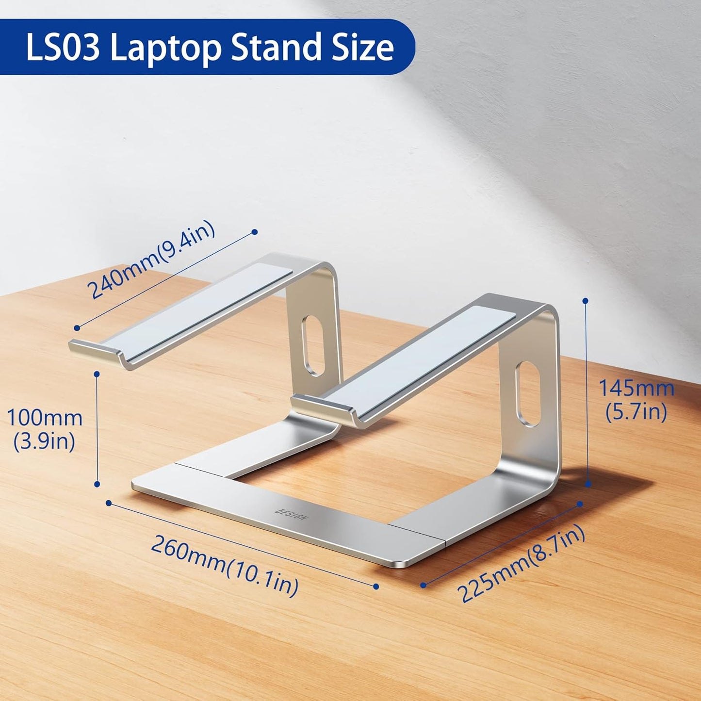 Elevate Your Laptop with BESIGN LS03 Aluminum Laptop Stand